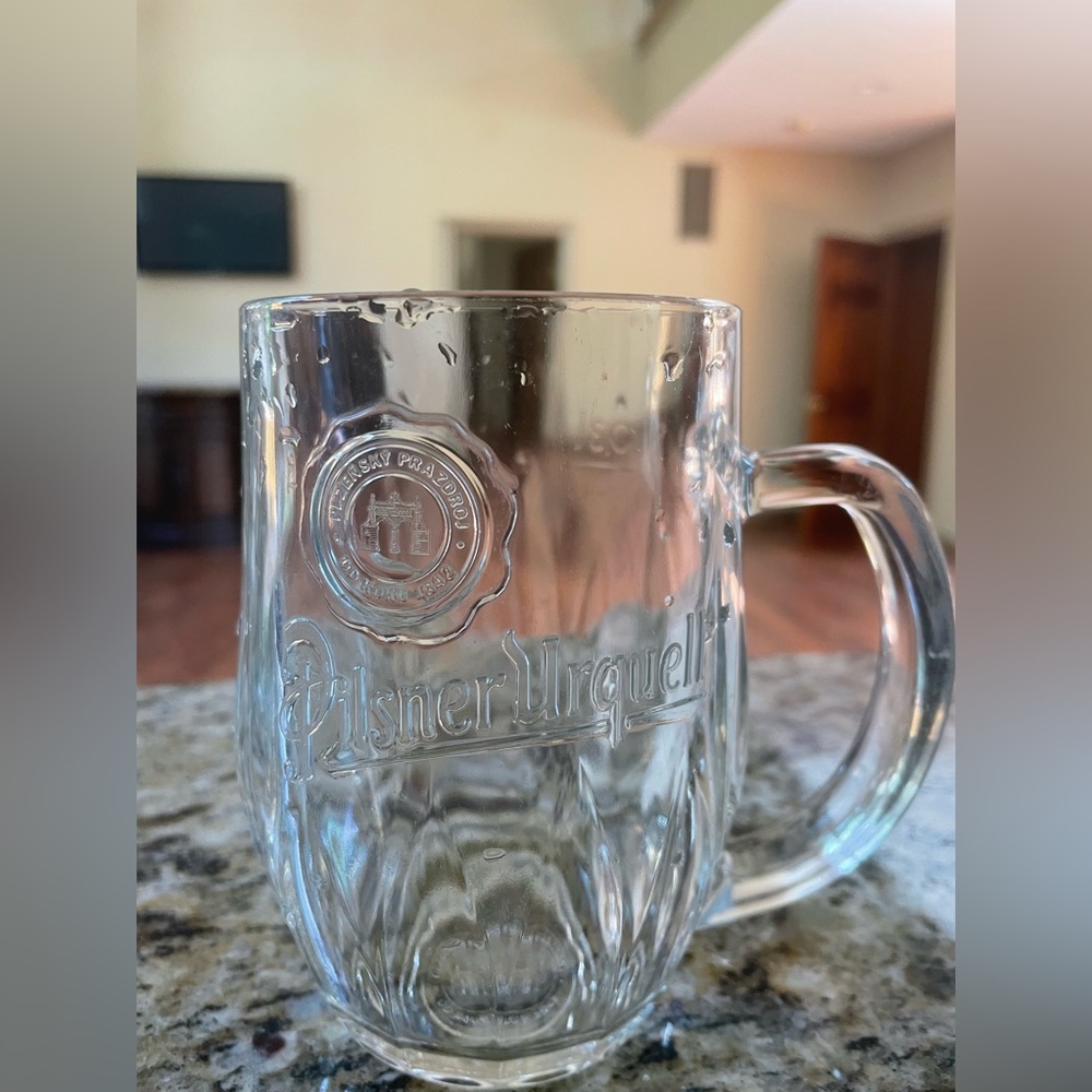 Vintage Pilsner  Glass Beer Mug